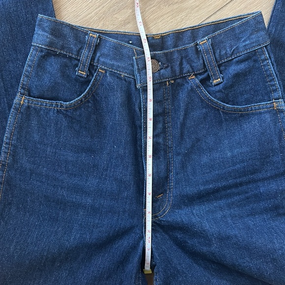 Incredible Vintage 1970’s Orange tab Levi’s 28x32, True Fit size 00 or 24 - Picture 5 of 10